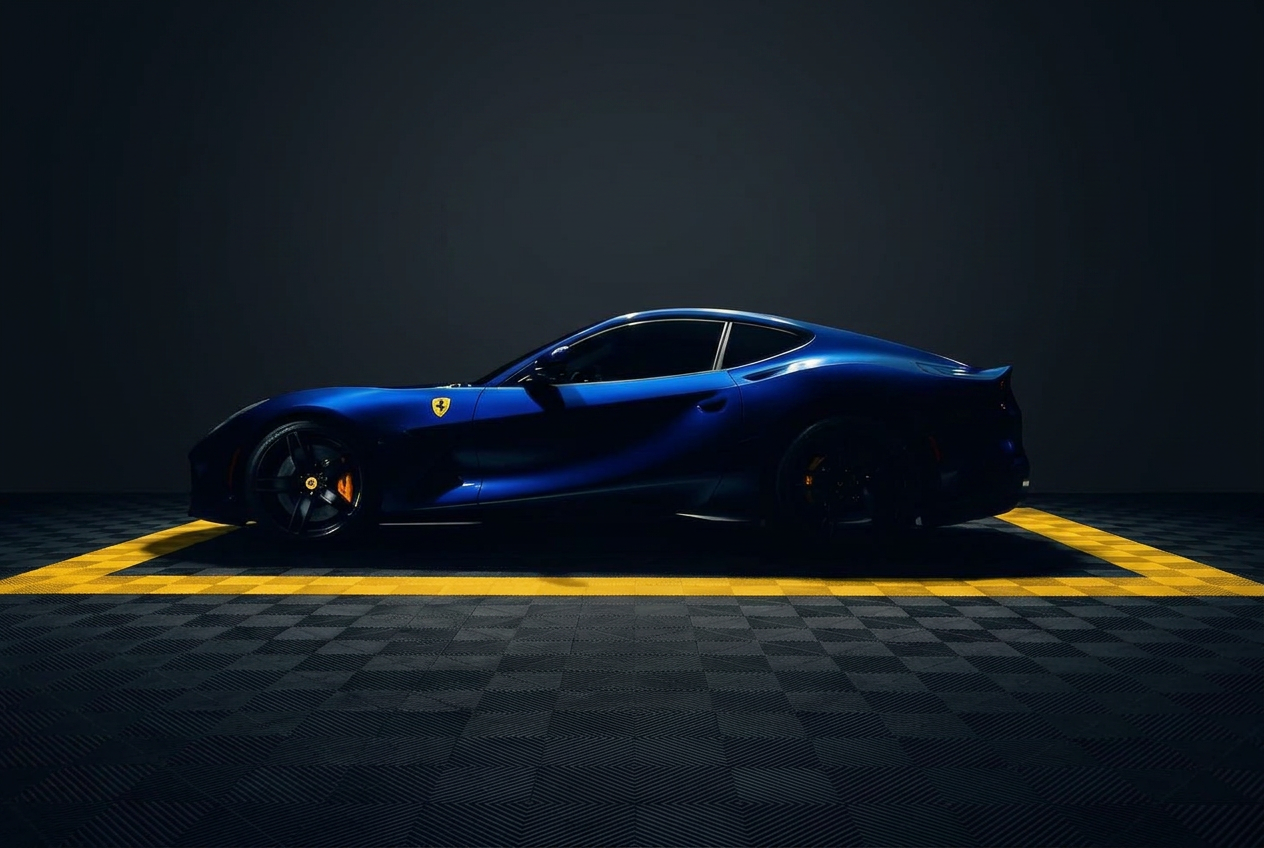 Ferrari paint correction